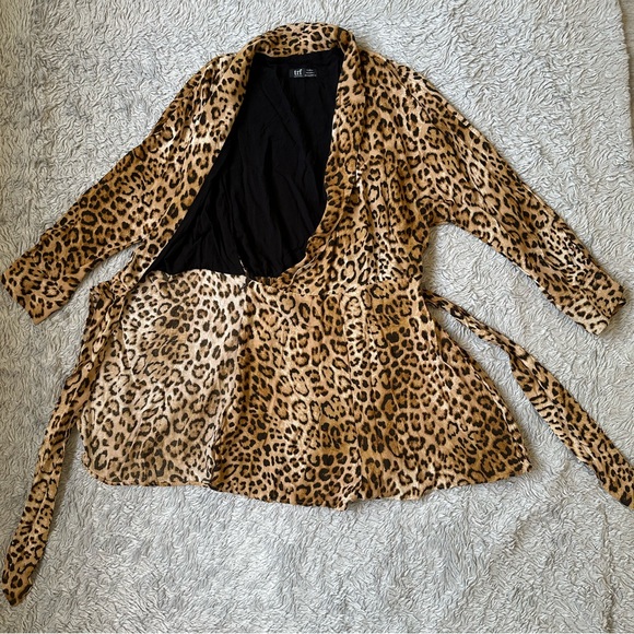 Zara trf collection Cheetah Print Romper - Picture 13 of 13